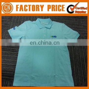 Customized Logo OEM Designed Cotton T shirt with Collars