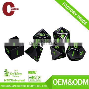 Hot Sale custom metal dice toy