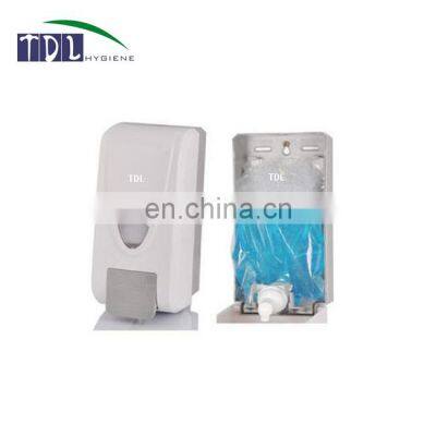 Foam soap bag dispenser wall mounted