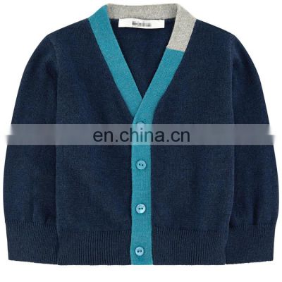 New Fashion design for baby boy Knitting Baby Wool Cardigans