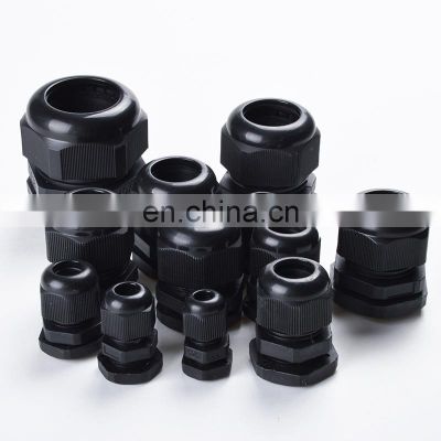 M25 M27 M30 M32 M36 M40 Plastic Nylon Waterproof Cable Glands Joints IP68 plastic Cable fixed head, Cable Connector