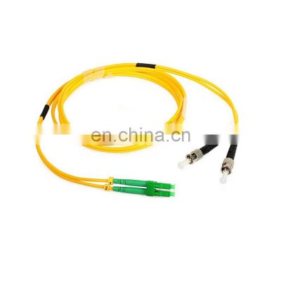 LC APC ST UPC Duplex Single mode G652D Cordon de brassage en fibre Fiber Jumper st fiber optic patch cord