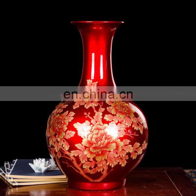 Antique Chinese Porcelain Flower Vases For Wedding Decor