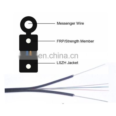 4f figure-8 lszh ftth self support 4core drop cable