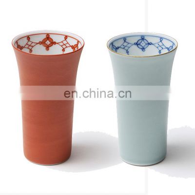 Wholesale Modern Color Quality Coffee Restaurant Ceramic Porcelain Tea Cup For Beer