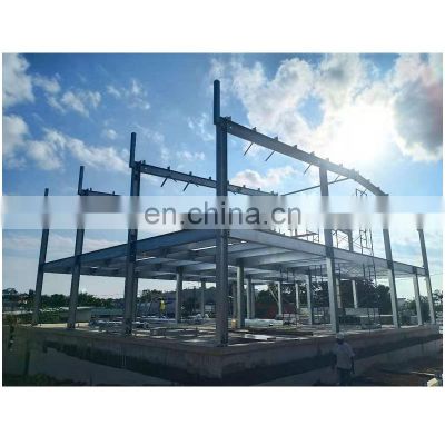 China Low Price Two Story Prefabricated Steel Structure Workshop Building