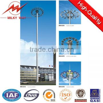 30m steel pole with lifting system