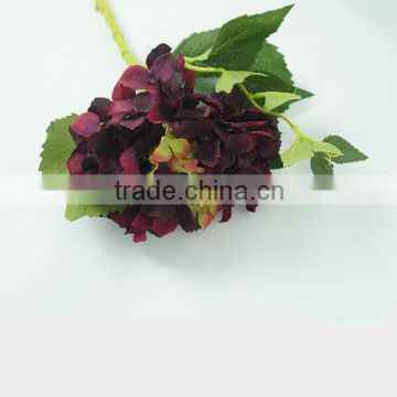 High quality silk hydrangea flowers artificial for wedding decoration