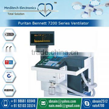 Puritan Bennett 7200 Series Ventilator for Ventilatory Support in Hospital