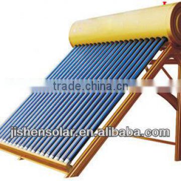 galvanized steel compact non-pressurized Solar Water Heater with CE CCC ISO9001 RoHS