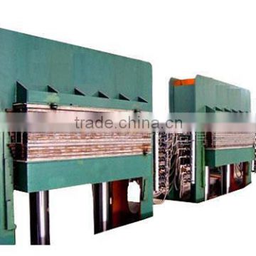 Door hot press machine/latest plywood production line/hot press machine for door