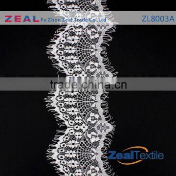 Wholesale Popular Scalloped swiss voile lace