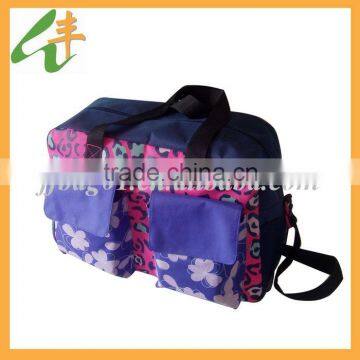 2014 hotsale ployester ladies travel bag