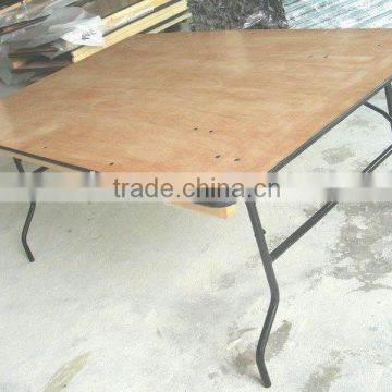 6ft X4 ft Trestle Folding Table
