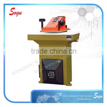 Xc0153 Xiongying hydraulic swing arm leather/sole/eva/carpet/plastc atom die cutting machine with CE/GSG/ISO9001