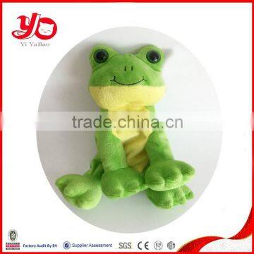 Lovely frog plush pencil case, soft frog Pen Case