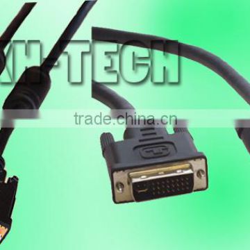 15m new premium 24+1 gold plated dvi cable for LCD Monitor