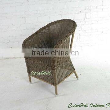 2015PE rattan weave dining chair outdoor furniture