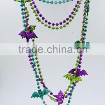 carnival party Bead chain necklace acrylic coral beads necklaces