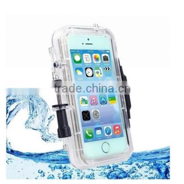 New outdoor waterproof sport case for iphone with surfing Helmet Cycling