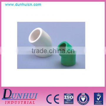 ISO 90001 PP-R Material 45 degree elbow