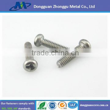 Made in China phillips Pan head electronics screws