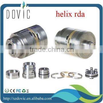 2 mm wide posts best quality tobeco e cig rda helix rda clone 1:1 helix rda