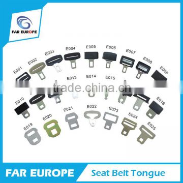 Different types seat belt insert