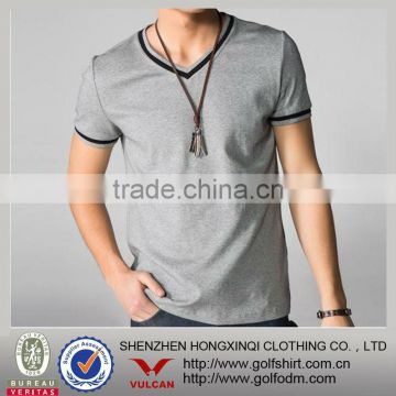 men casual t shirts with simple fashion design