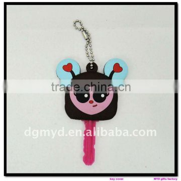 Beautiful and special soft PVC key cover