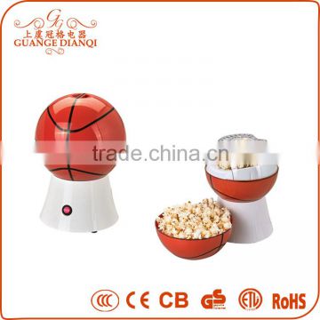 2016 creative basketball home hot air popcorn makers