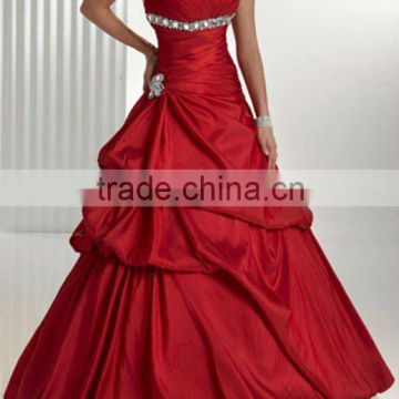 2015 factory custom made latest design party gowns ball gown vestidos de fiesta red prom dresses