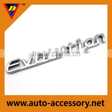 GL brand evolution logo car decorative letters free standing
