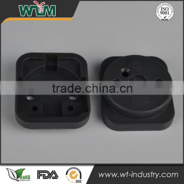 Guangdong OEM mold maker Black Nylon Plastic Injection Molding Part for Socket
