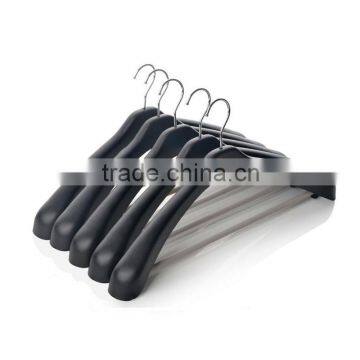 xtra Big Black Plastic Clothes / Coats Hanger for Man, 47cm