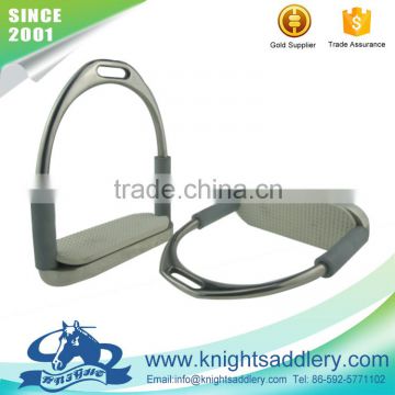 English Style of Stainless Steel Flexi Horse Strirrups