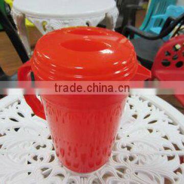 high quality good design small red long nose plastic cold water jug mould