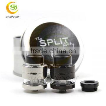 21mm height split atty 1.3ml moradin 25 rta MOONSOON bottom feeder pin split rda rta