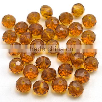 Crystal bead flat beads 10*8 mm necklace beads
