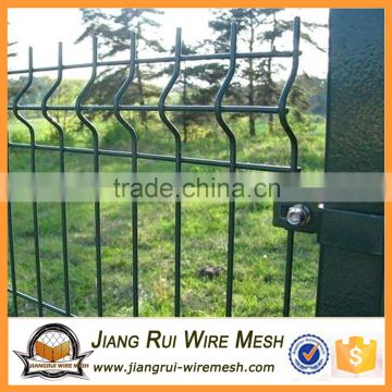 Hot dip galvanized pvc coated 3d wire mesh fence panels for sale