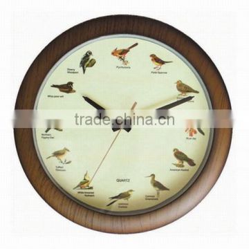 Singing Bird Wall Clock Plastic Wall Clock