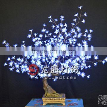 Waterproof Artificial indoor outdoor cherry blossom bonsai tree light