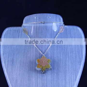 Newest desig Fashion Unisex Jewelry Popular 18K gold colour Pendant Necklace
