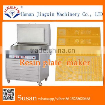 Industrial bag printing resin plate maker