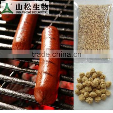 Soy Meat Texture Soy Protein for Sausage Cold Spanish Chorizo Use TVP