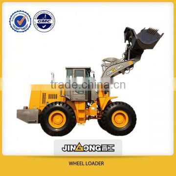 grapple new wheel loader for sale JinGong New products JGM755K 5t wheel loader with quick shift equipment