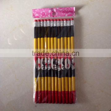 7" round standard pencil for Uganda market