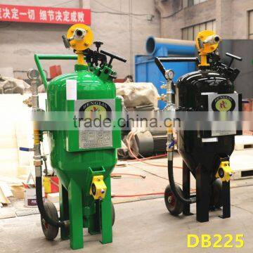 DB225 dust-free blasting machine/ dustless sand blasting machine/dustless blasting