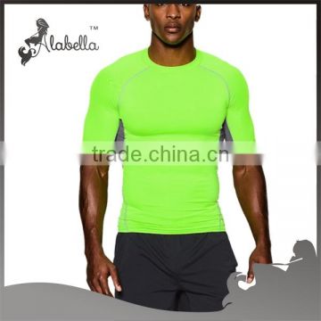 Cust-made sports functional compression wear Performance breathable quick dry compression shirt