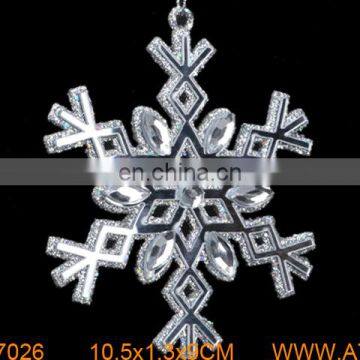 2014 new Christmas snowflake hanging ornament manufacturer